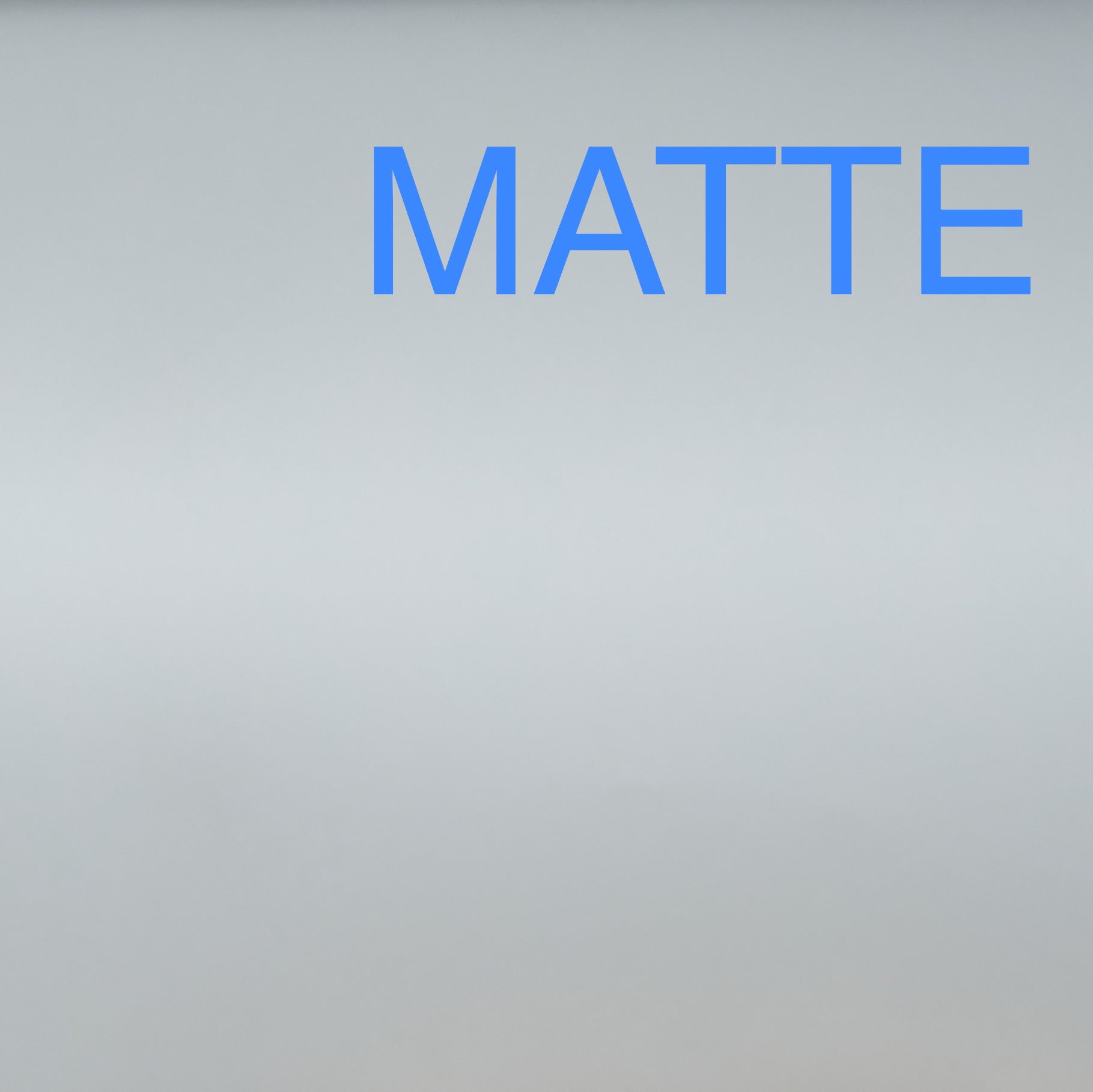 MATTE